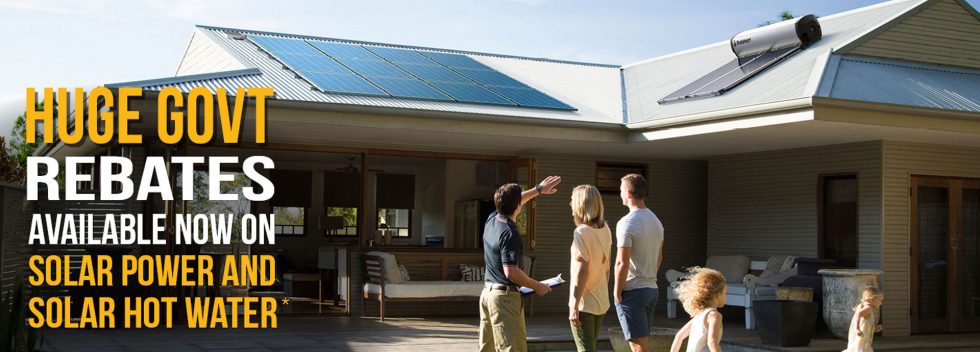 Government Rebates Solar Power Solar Hot Water And Solar Storage